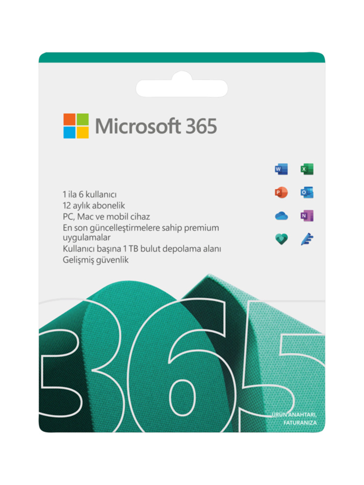 Microsoft 365 Personal - 1 Yıllık Abonelik
